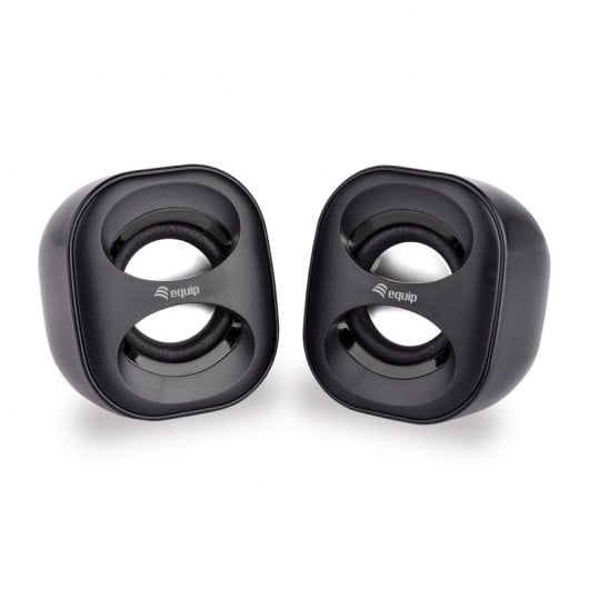 Equip Life Mini Colunas 2.0 USB 6W Preto