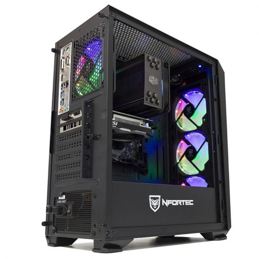 PcCom Silver AMD Ryzen 5 3600/16GB/480GBSS+1TB/GTX1660S+Windows 10 Home