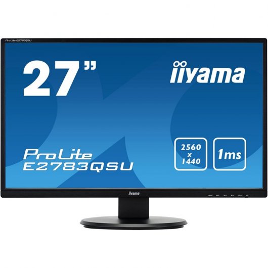 iiyama ProLite E2783QSU 27" LED IPS WQHD FreeSync