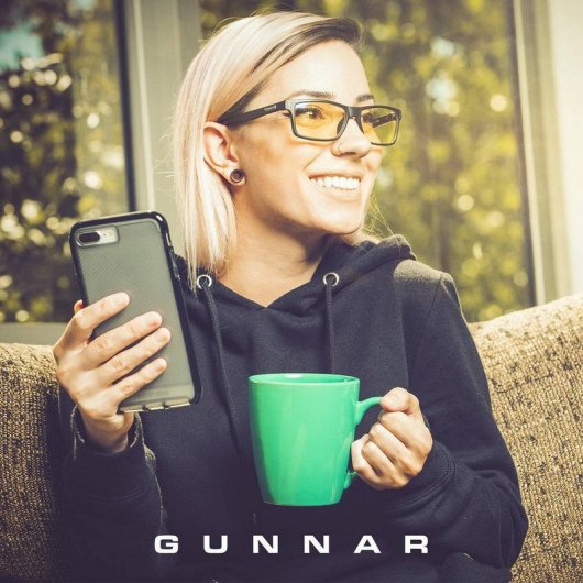 Gunnar Vertex Onyx Gafas Gaming Anti Luz Azul