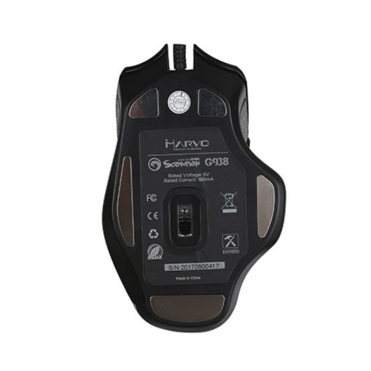 Scorpion G938 Gaming-Maus 4000 DPI Schwarz/Grün