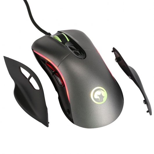 Scorpion G950 Ratón Gaming 4000 DPI Negro/Gris