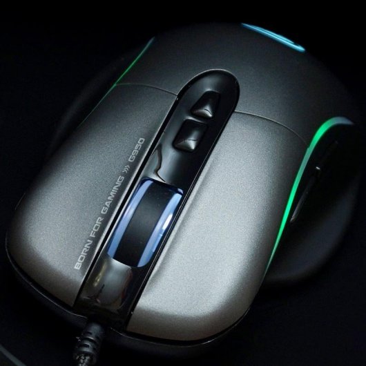 Scorpion G950 Ratón Gaming 4000 DPI Negro/Gris