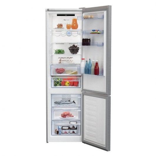 Beko RCNA406E60XBN Frigorífico Combinado No Frost Aço Inoxidável C