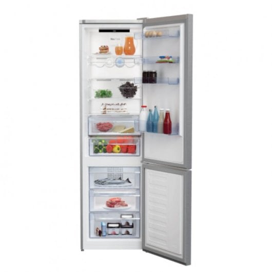 Beko RCNA406E60XBN Frigorífico Combinado No Frost Aço Inoxidável C