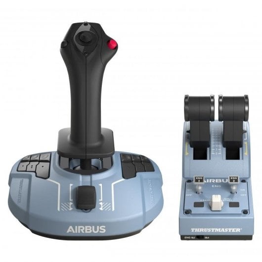 Thrustmaster TCA Officer Pack Airbus Edition Leva di controllo laterale + quadrante dell'acceleratore