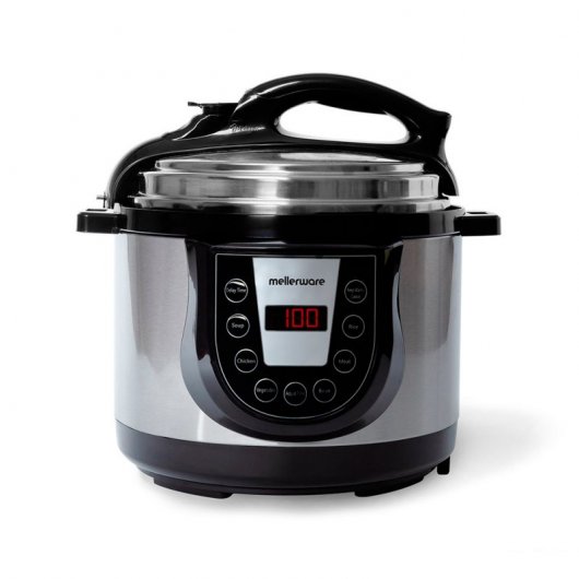 Mellerware Juno Olla a Presión 5L Acero Inoxidable