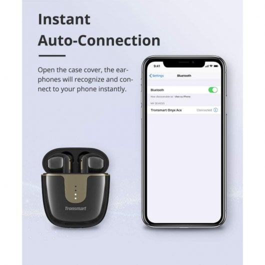 Tronsmart Onyx Ace Auriculares Bluetooth Negros
