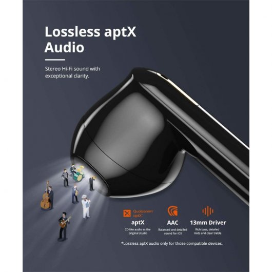 Tronsmart Onyx Ace Auriculares Bluetooth Negros