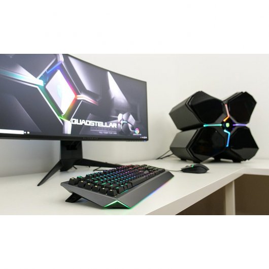 DeepCool GamerStorm Quadstellar Cristal Templado USB 3.2