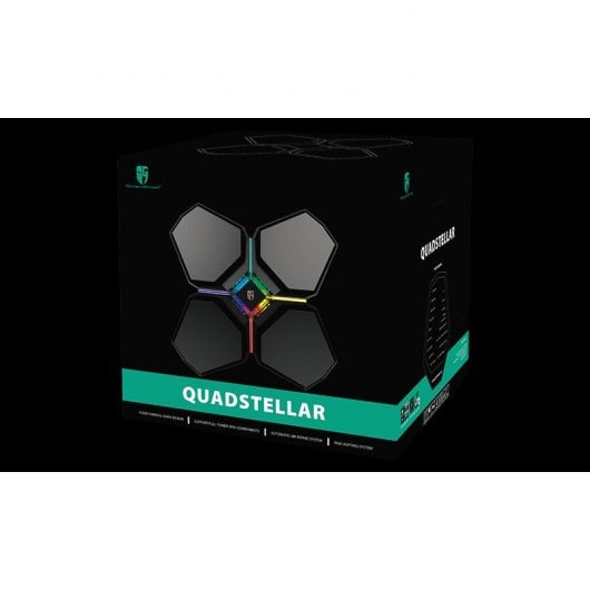 DeepCool GamerStorm Quadstellar Cristal Templado USB 3.2