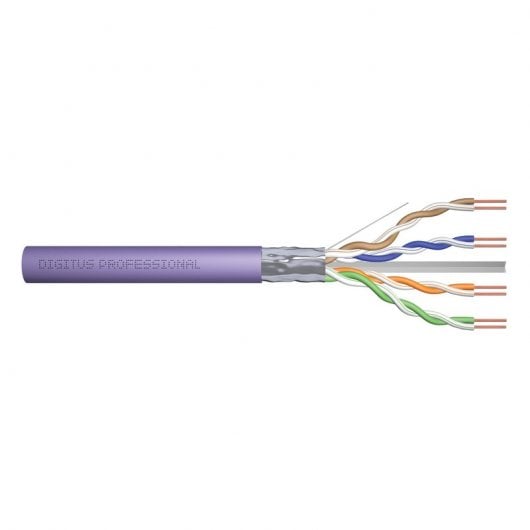 Digitus Cable de Instalación de Par Trenzado Cat 6 F-UTP 250 MHz Dca (LSZH-1) Morado 305m