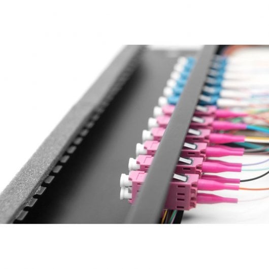 Digitus Caja para Punto de Consolidación de 24 módulos Keystone/12 Acopladores de Fibra Óptica