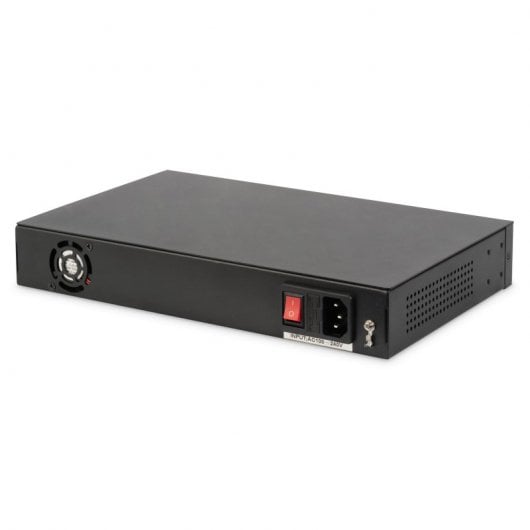 Digitus Switch Gigabit de Fibra Ótica 8 Portas SFP + 2 Portas RJ45 Uplink