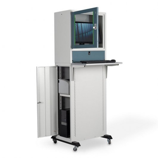 Digitus Estación de Trabajo Móvil con 3 Compartimentos IP20