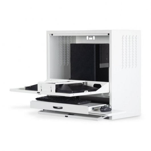 Digitus Estação de Trabalho para Montagem em Parede com Suporte de Tela Integrado