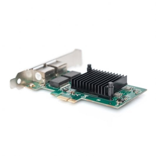 Digitus Scheda Gigabit Ethernet PCI Express, 2 porte