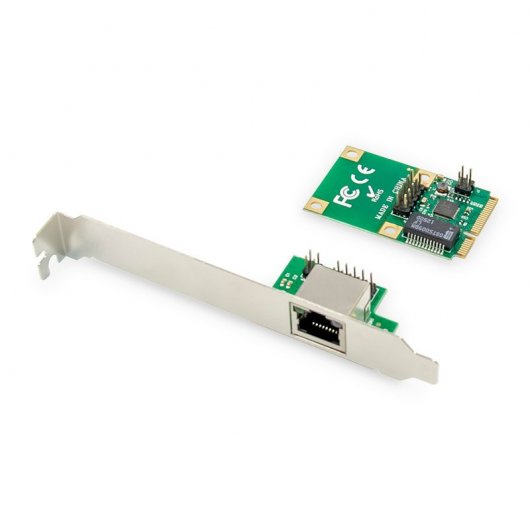 Digitus Placa de Rede Gigabit Ethernet Mini PCI Express