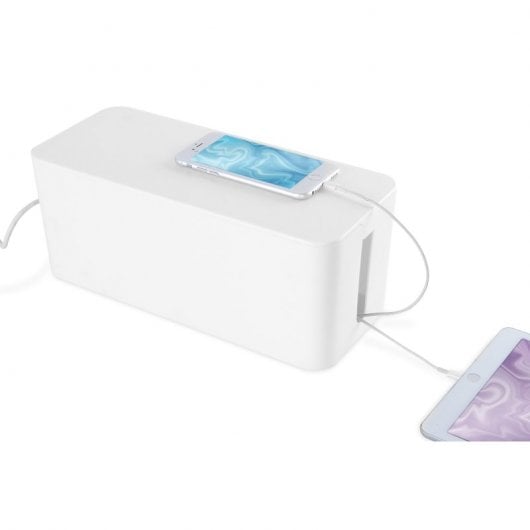 Digitus 505Q2Y Caja de Gestión de Cables L Blanca