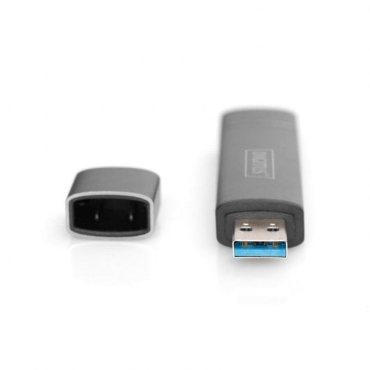Digitus Hub à double lecteur de carte USB-C™ USB 3.0, OTG