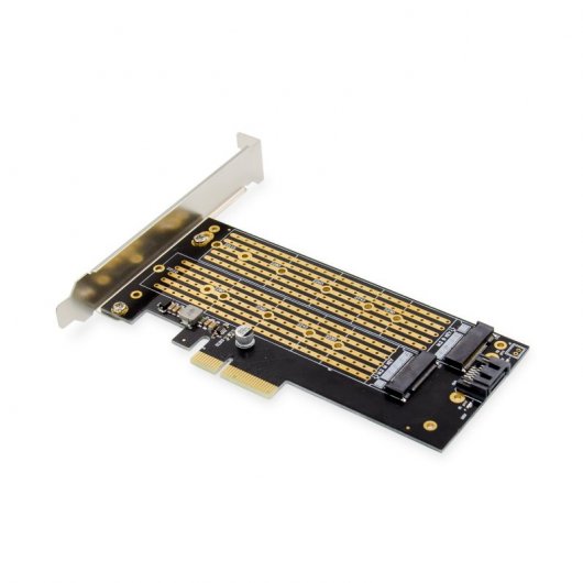 Digitus Scheda add-on M.2 NGFF / NMVe SSD PCI Express 3.0 (da 4)