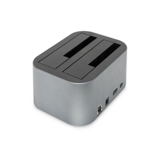 Digitus Estación de Conexión Dual de Unidad de Disco Duro SATA de 2.5/3.5" a USB 3.0