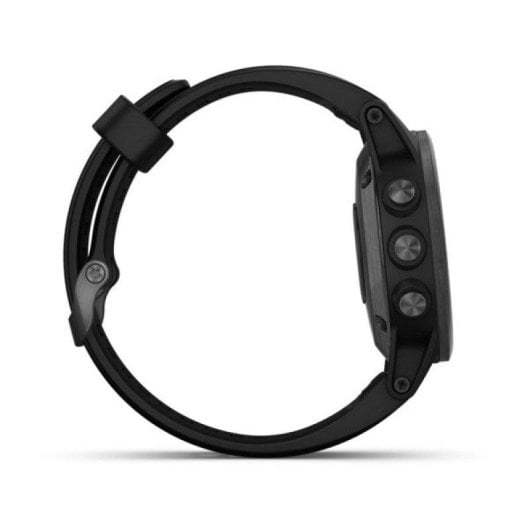 Garmin Fénix 5S Plus Zafiro Negro con Correa Negra