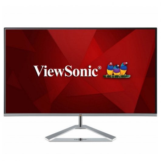 Viewsonic VX Series VX2476-SMH LED display 60,5 cm (23.8") 1920 x 1080 pixels Full HD Noir, Argent