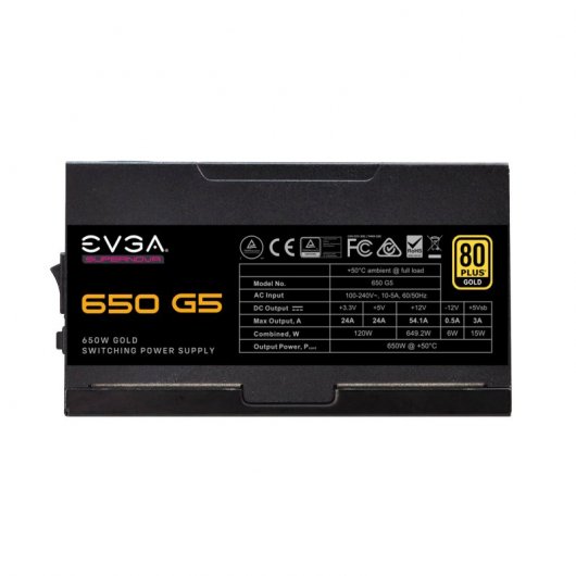 EVGA G5 Supernova 650W 80 Plus Gold Modular
