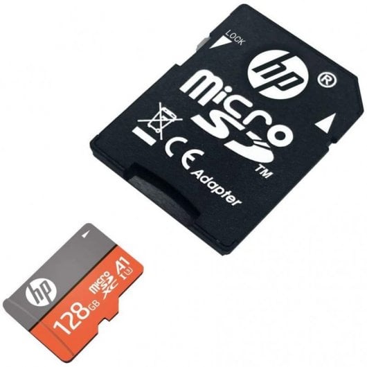 HP HFUD128-1V31A MicroSDXC 128GB Classe 10 UHS-I + adattatore