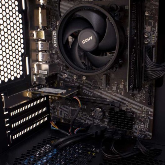 CoolBox Deep Gaming AMD Ryzen 5 5600G/16GB/1TB SSD + Monitor 24" Regulable + Setup Gamer