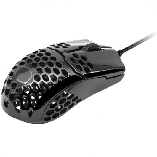 Cooler Master MasterMouse MM710 Ratón Gaming 16000 DPI Negro Brillante