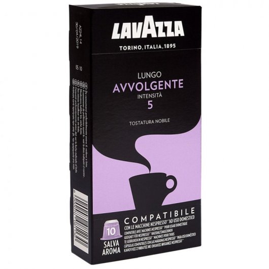 Lavazza Lungo Avvolgente 10 Cápsulas