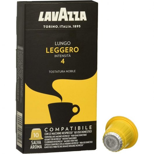 Lavazza Lungo Leggero 10 Cápsulas
