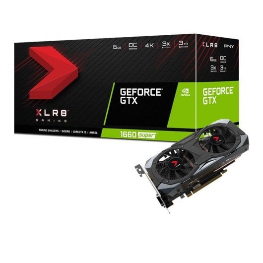PNY GeForce GTX 1660 SUPER XLR8 Gaming Overclocked Edition 6GB GDDR6