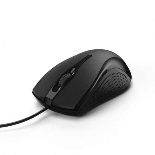 Hama MC-200 Ratón con Cable 1000DPI Negro