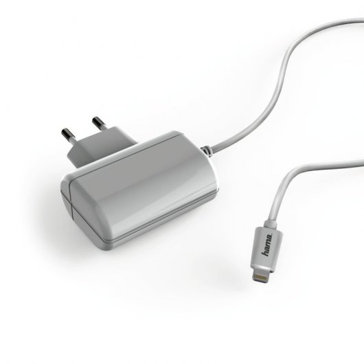 Hama Chargeur Lightning 2.4A 1m Blanc