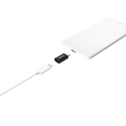 Hama Adaptador USB Tipo-C – MicroUSB