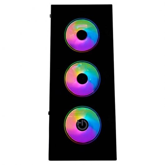 Hiditec Z20 ARGB Cristal Templado USB 3.0 Negra