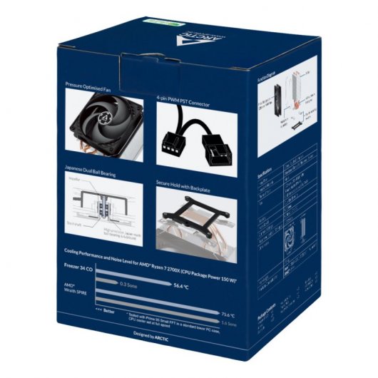 Arctic Freezer 34 CO Ventilador CPU 120mm