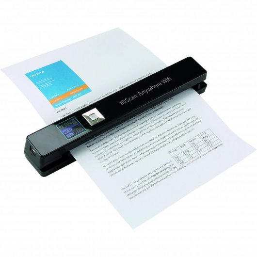 Iris IRIScan Anywhere 5 WiFi Escáner Portátil Negro