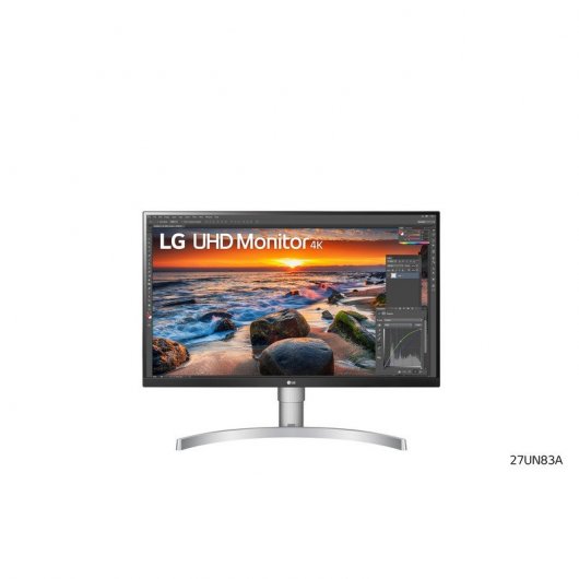 LG 27UN83A-W 27" LED IPS UltraHD 4K HDR FreeSync USB-C