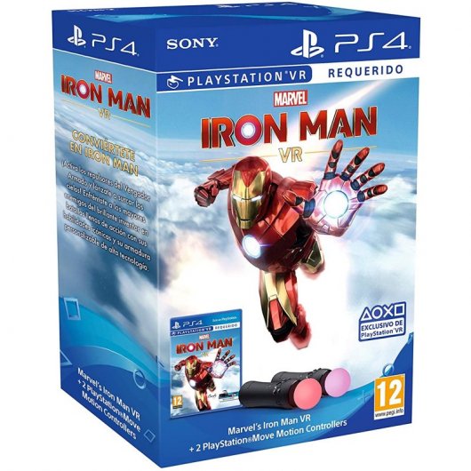 Marvel's Iron Man VR PS4 + 2 Mandos PlayStation Move