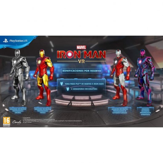 Marvel's Iron Man VR PS4 + 2 Mandos PlayStation Move