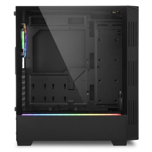 Sharkoon RGB LIT 200 Midi Tower Schwarz