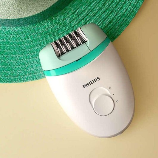 Epilatore Philips Satinelle Essential BRE224/00 2 Velocità Testina Lavabile