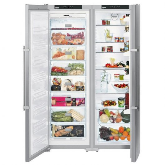 Liebherr SBSesf 7212 Frigorífico Americano A+ Acero Inoxidable