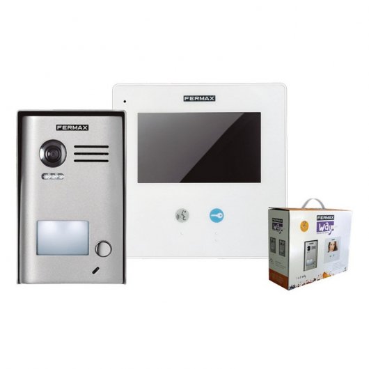Fermax Way Slim Kit de Videoportero 1 Línea 4.3"