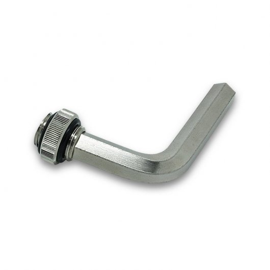 EKWB EK-AF Extender 6mm M-M G1/4 Níquel Negro