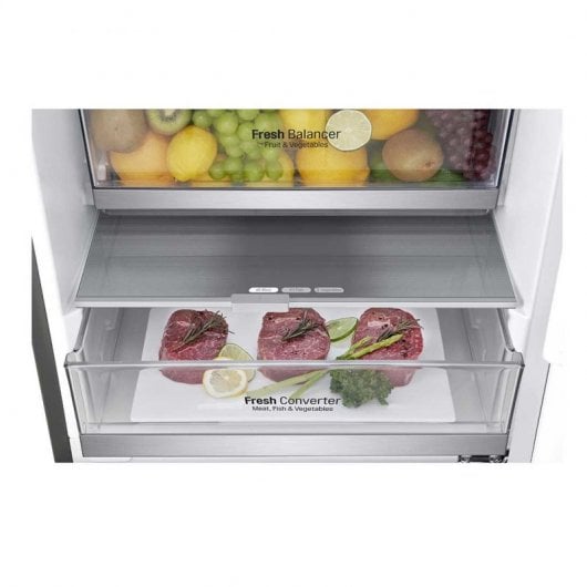 LG GBB72PZEXN Frigorífico Combi D Acero Inoxidable